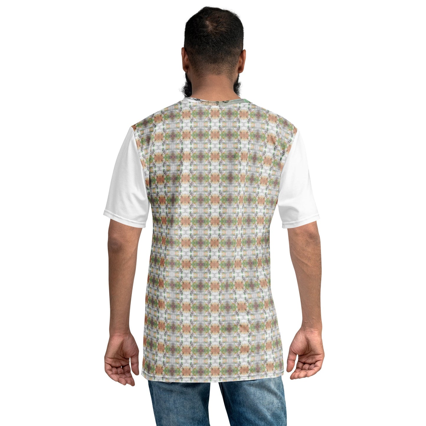 Mahatma Gandhi All - Over Print Men's Crew Neck T-Shirt - Propaganda Department