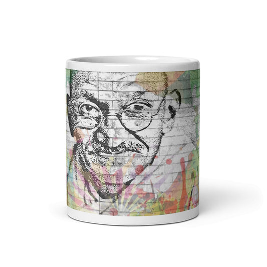 Mahatma Gandhi Ceramic Mug - Propaganda Department