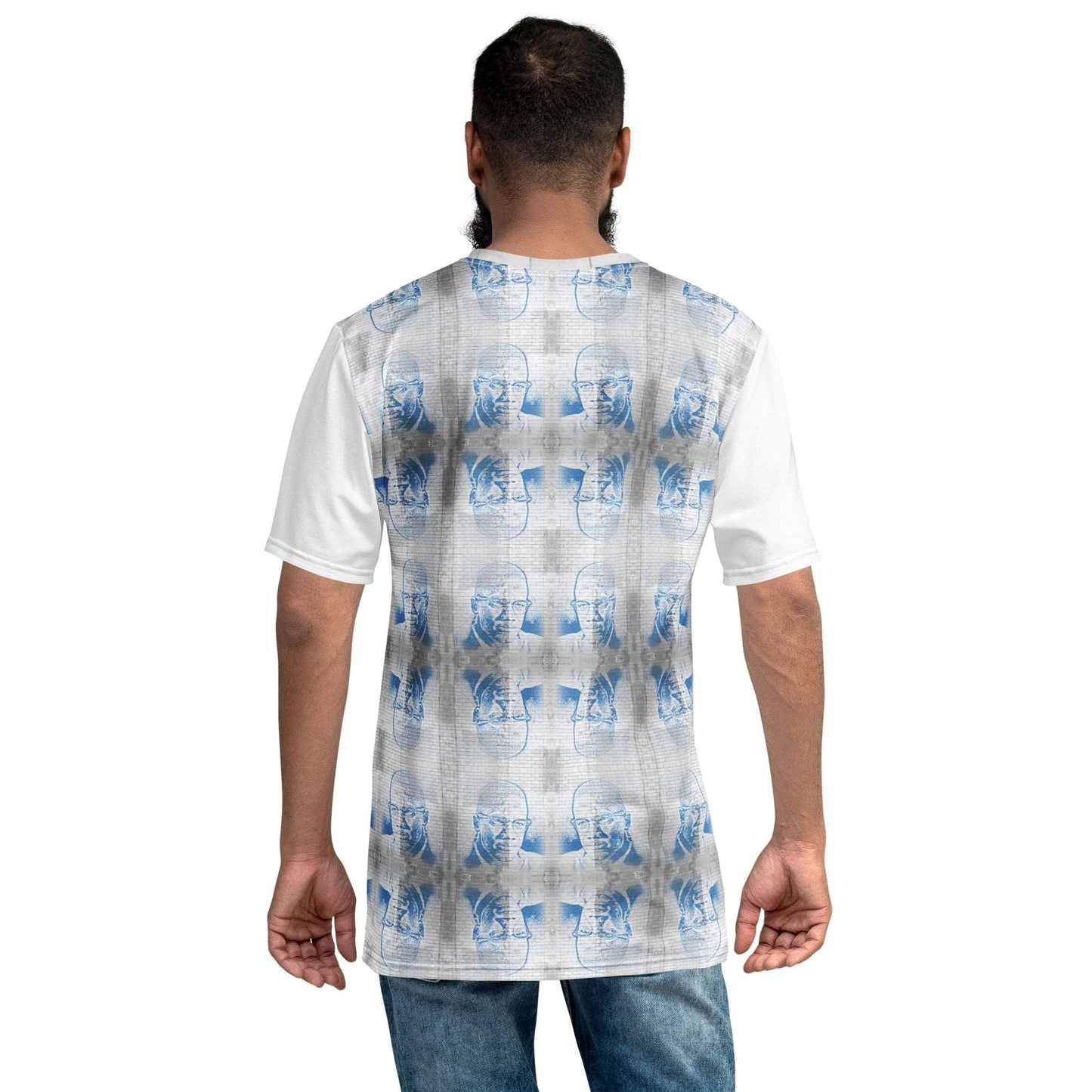 Malcolm X All - Over Print Men's T-Shirt - Propaganda Department