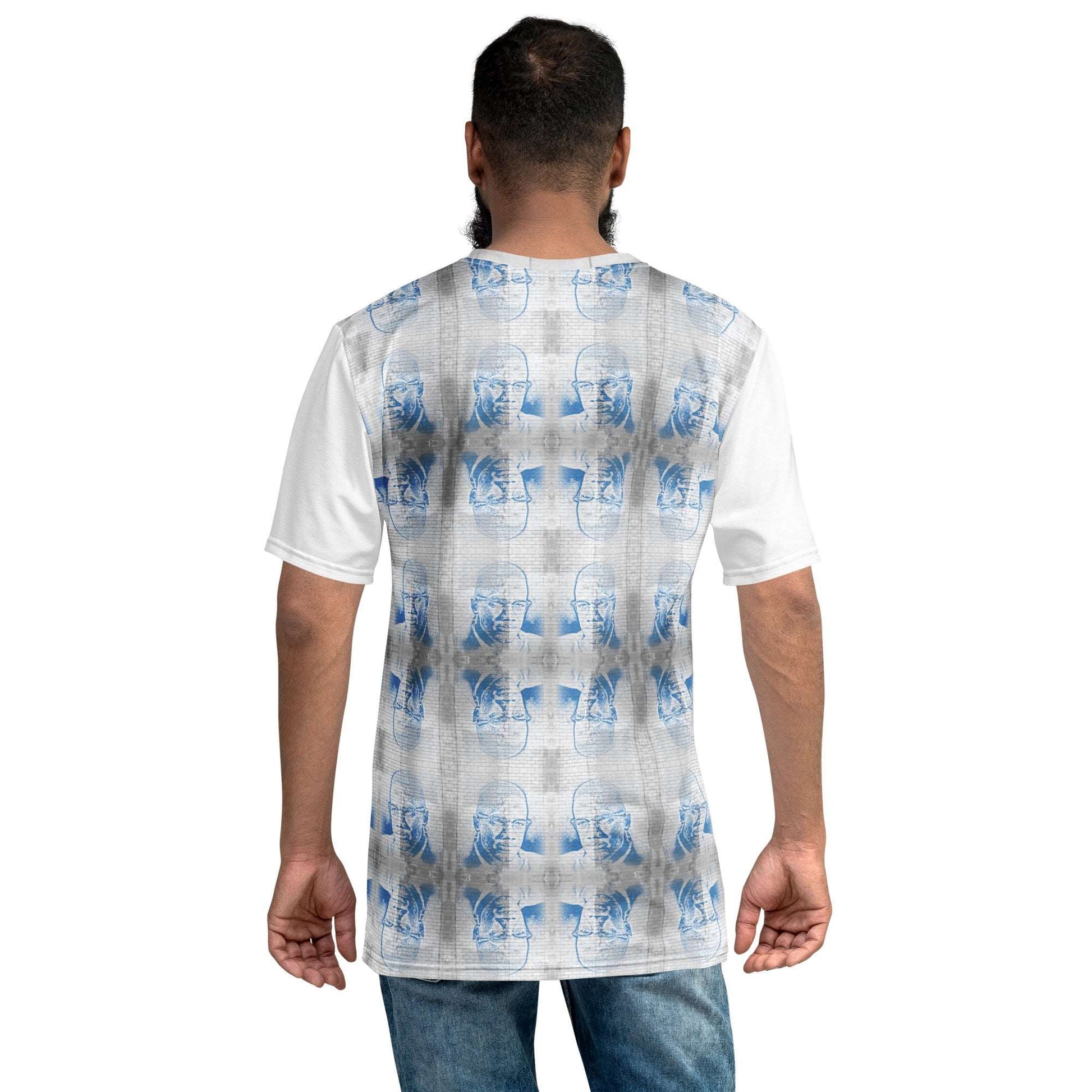 Malcolm X All - Over Print Men's T-Shirt - Propaganda Department