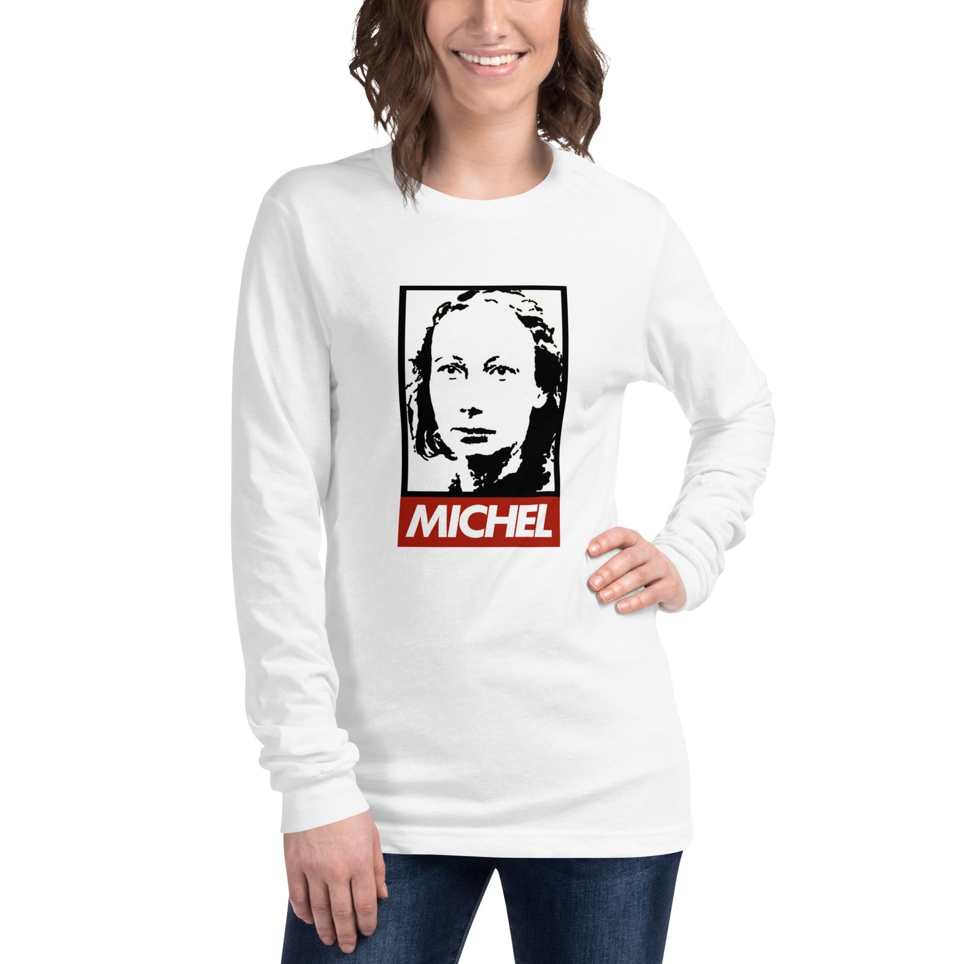 Louise Michel Unisex Long Sleeve Tee - Propaganda Department