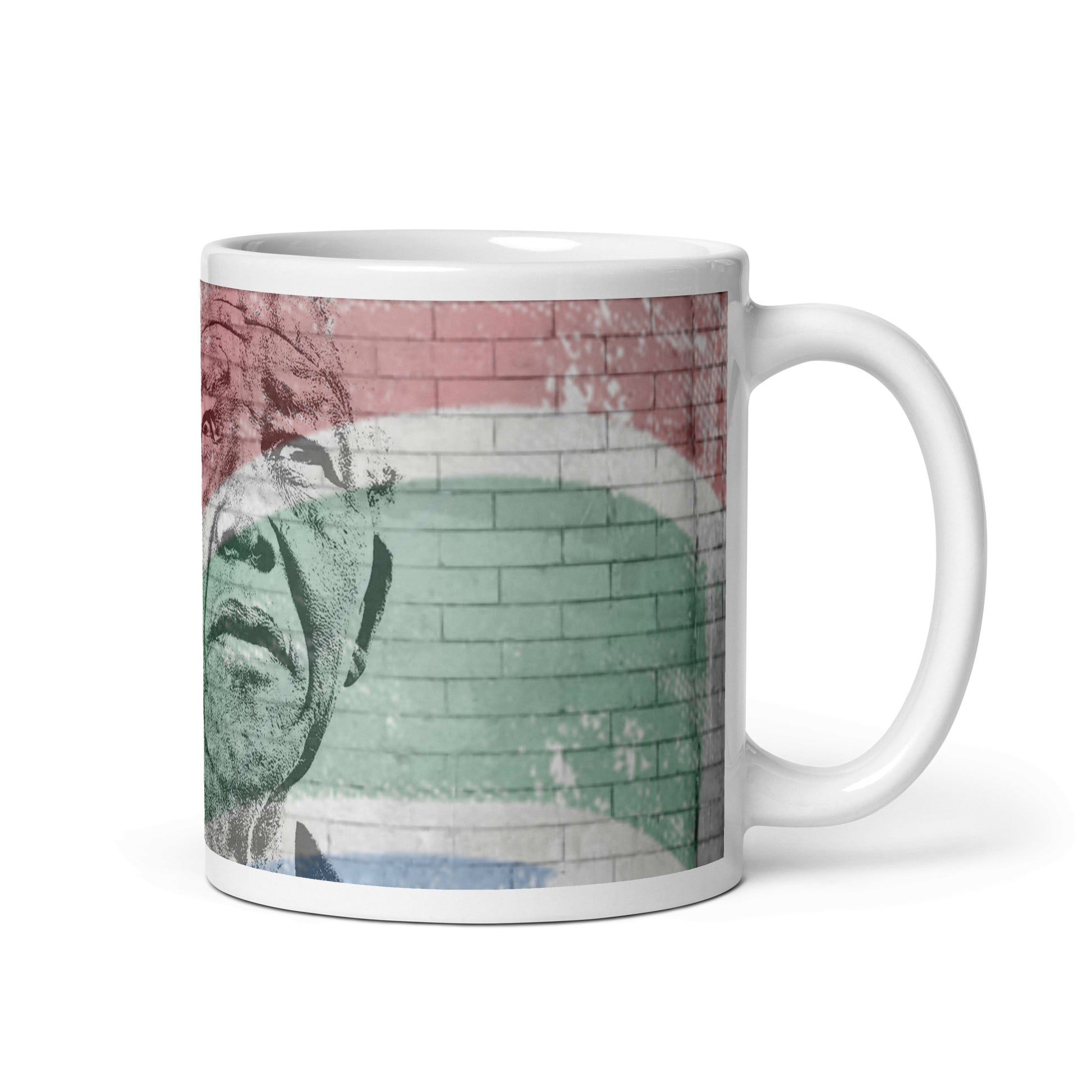 Nelson Mandela South Africa Icon Mug - Propaganda Department