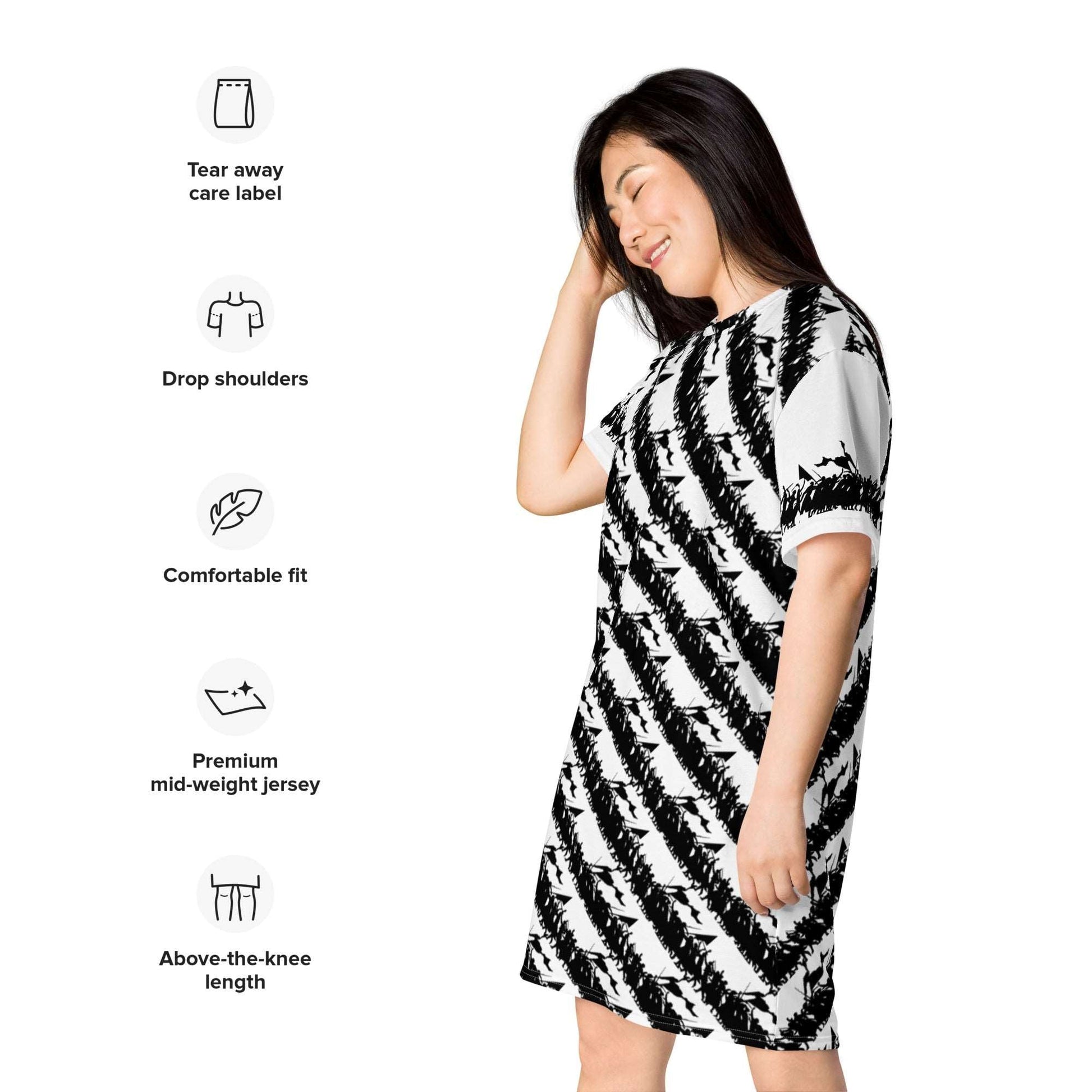 Protest - All - Over Print Dress - Propaganda Department