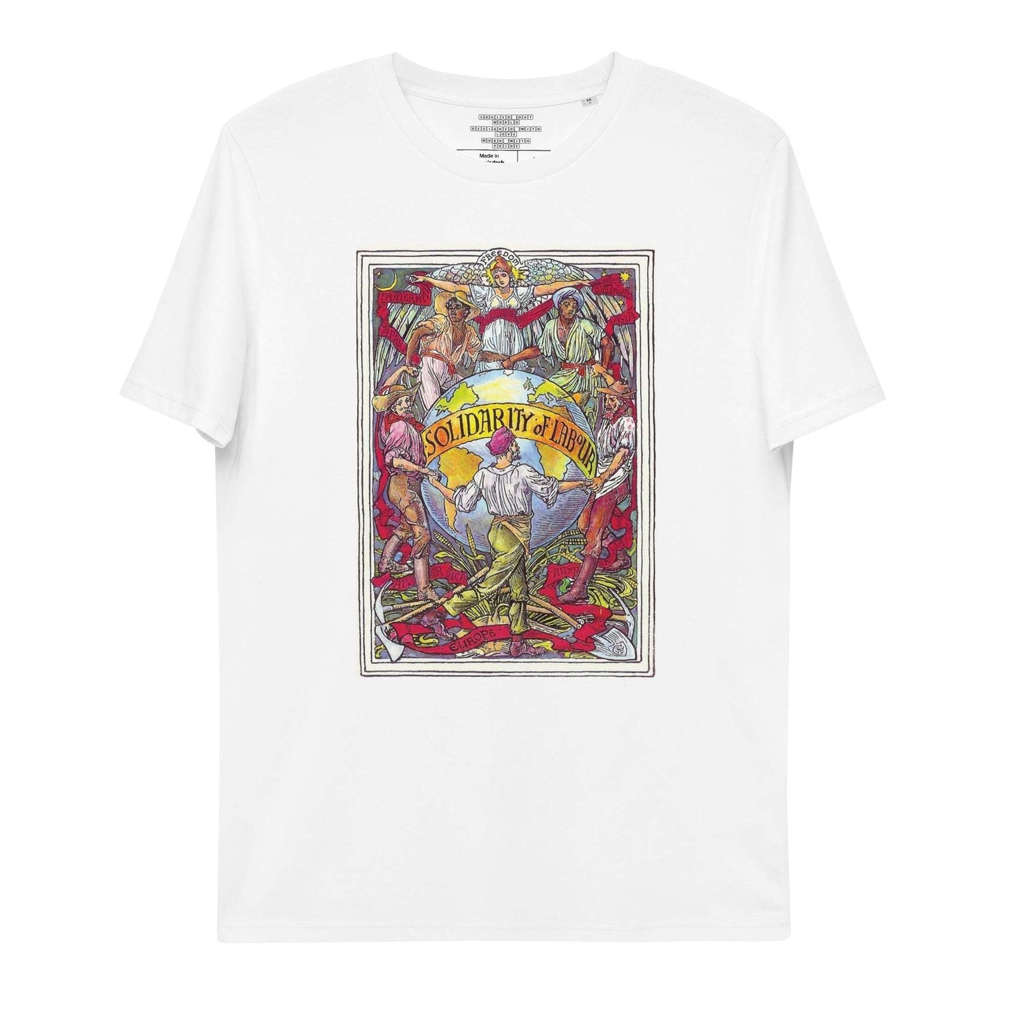 Walter Crane Solidarity - Unisex organic cotton t-shirt - Propaganda Department
