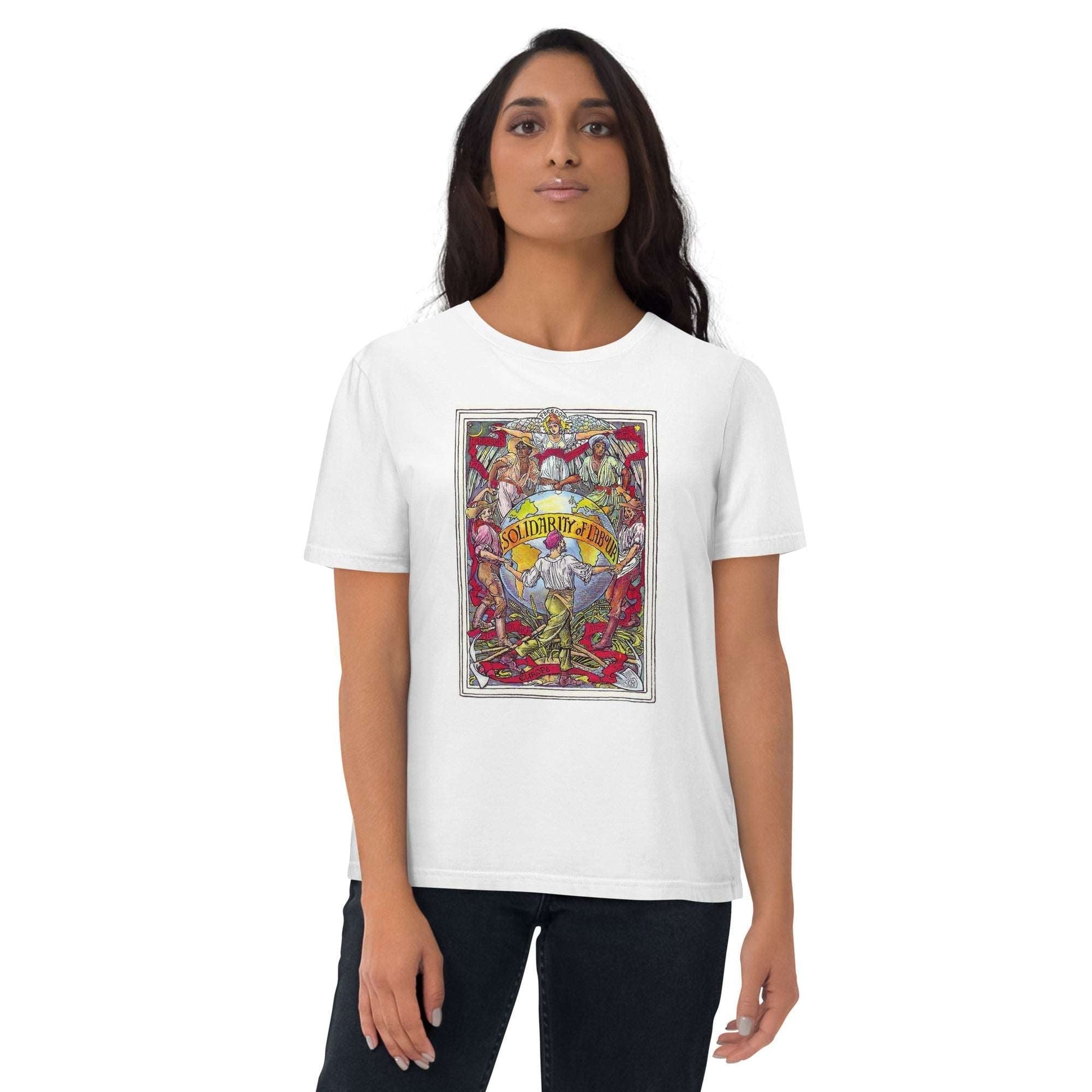 Walter Crane Solidarity - Unisex organic cotton t-shirt - Propaganda Department