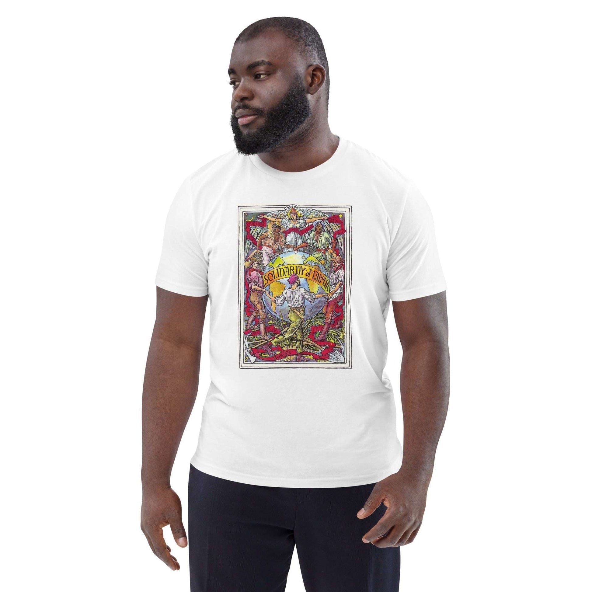 Walter Crane Solidarity - Unisex organic cotton t-shirt - Propaganda Department