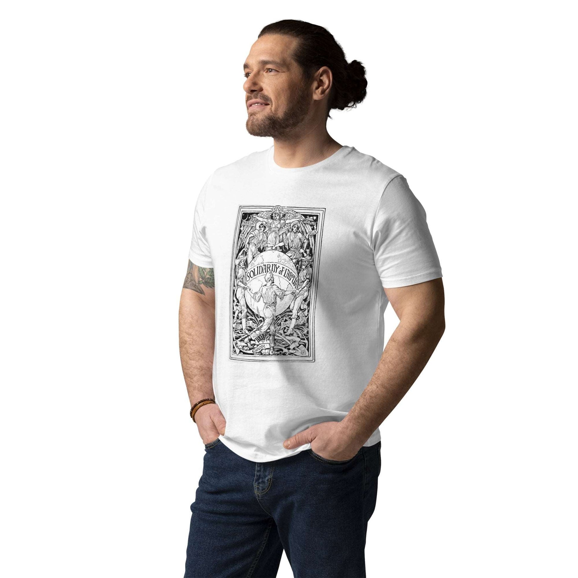 Walter Crane - Unisex organic cotton Solidarity t-shirt - Propaganda Department