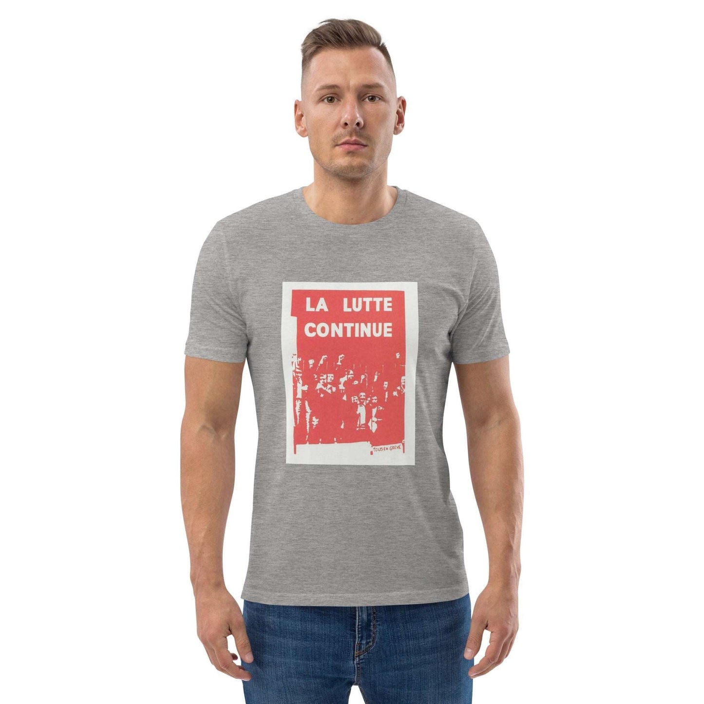 The Struggle Continues - Unisex organic cotton t-shirt - Propaganda Department