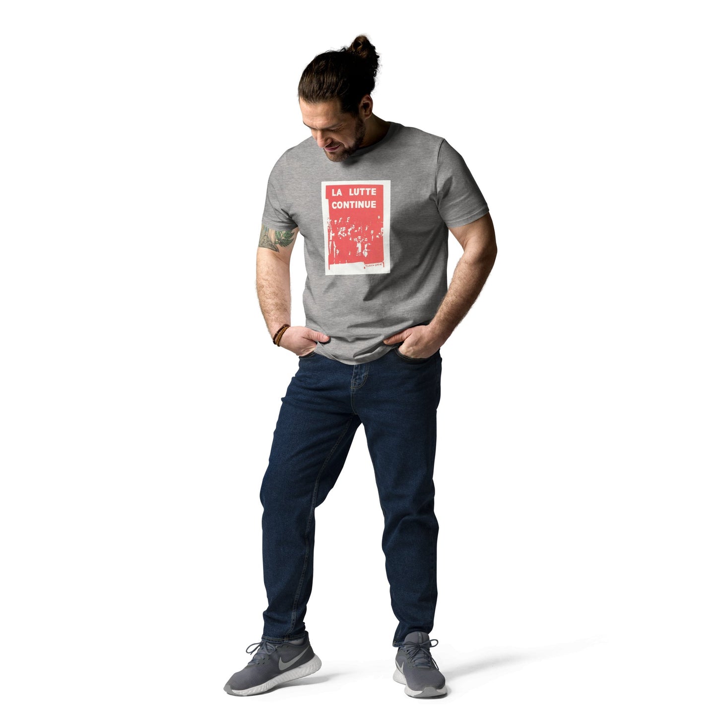 The Struggle Continues - Unisex organic cotton t-shirt - Propaganda Department