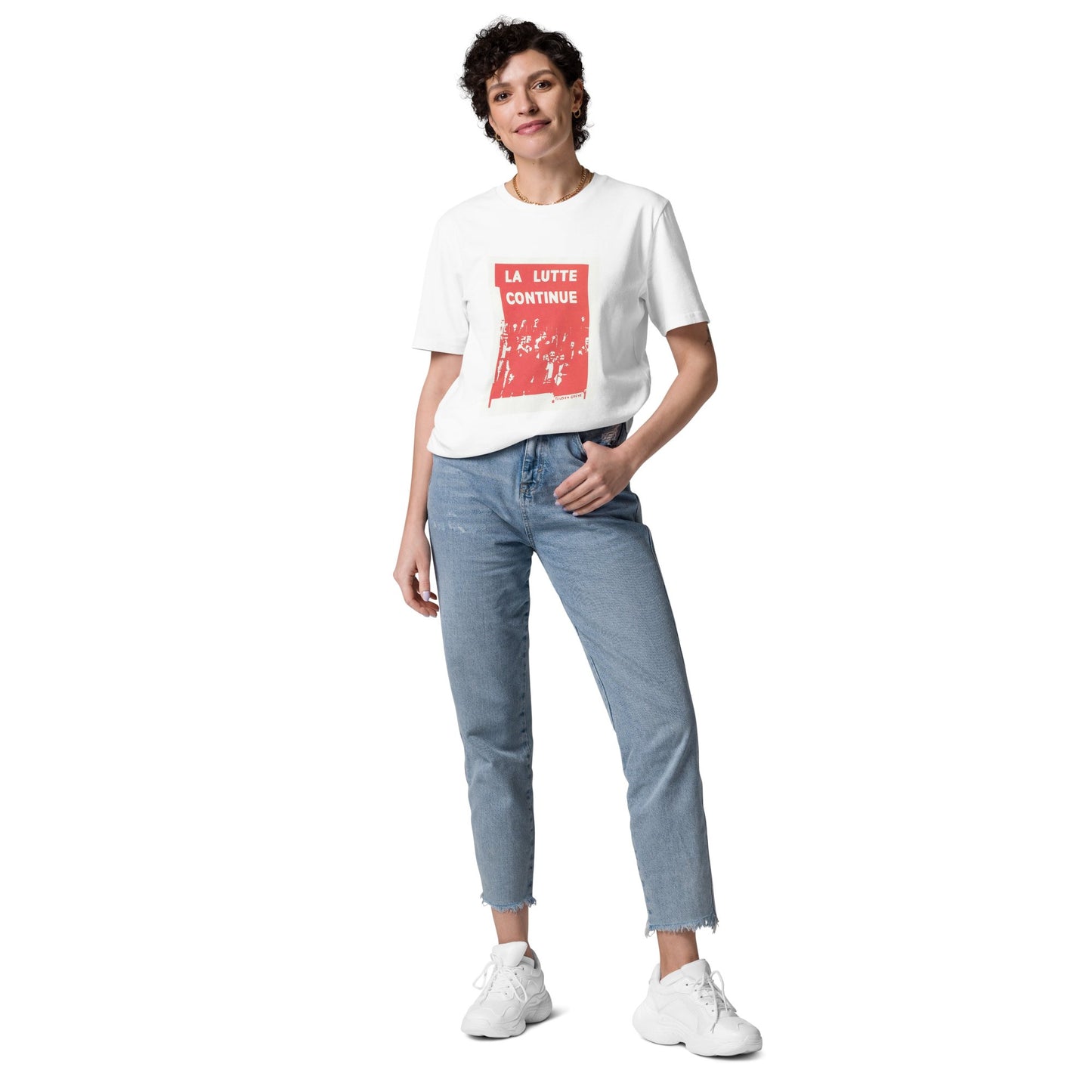 The Struggle Continues - Unisex organic cotton t-shirt - Propaganda Department