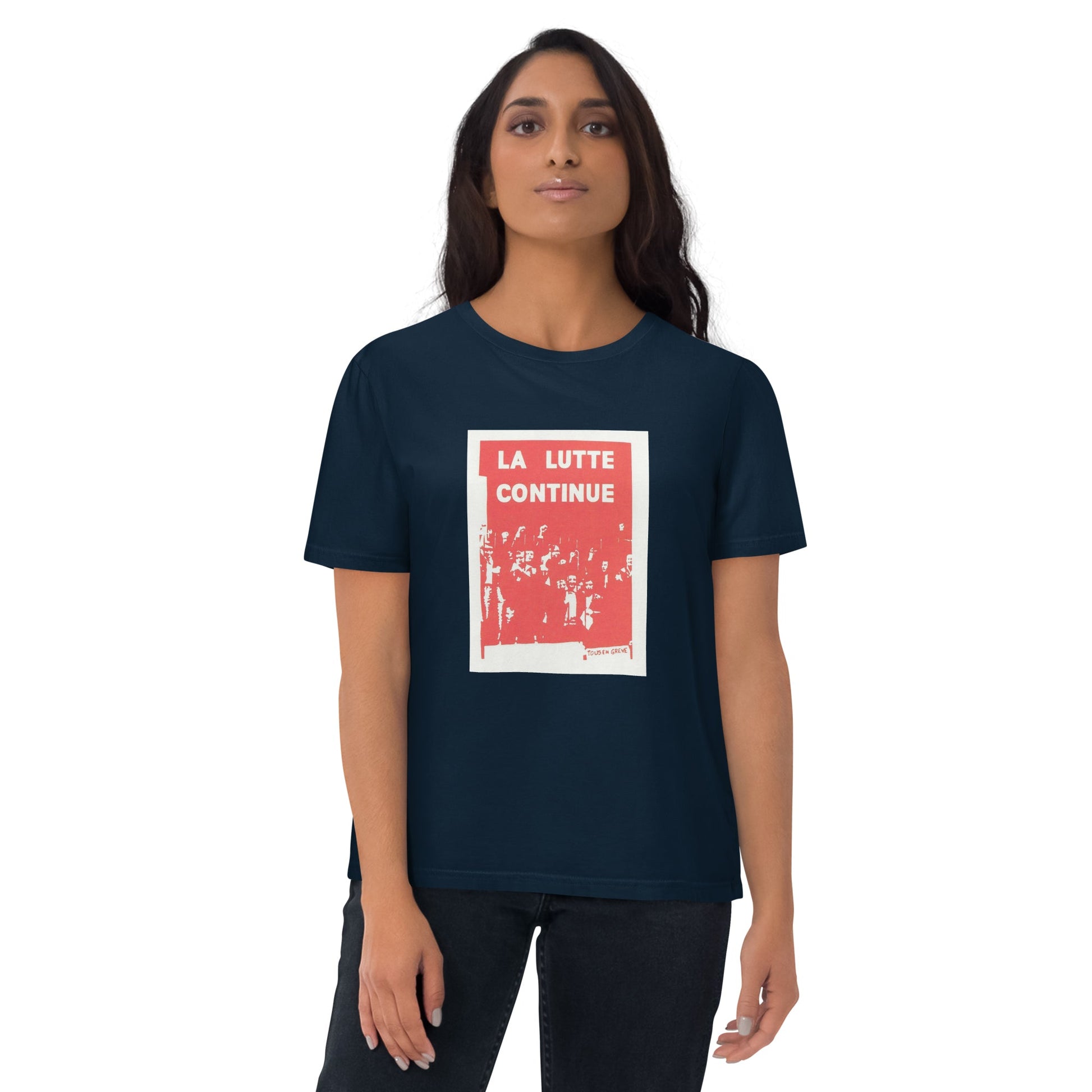 The Struggle Continues - Unisex organic cotton t-shirt - Propaganda Department