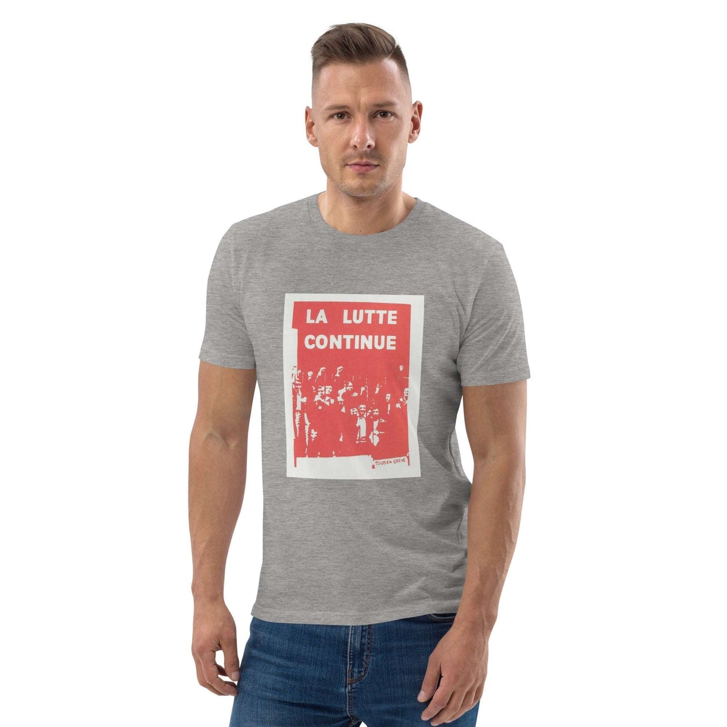 The Struggle Continues - Unisex organic cotton t-shirt - Propaganda Department