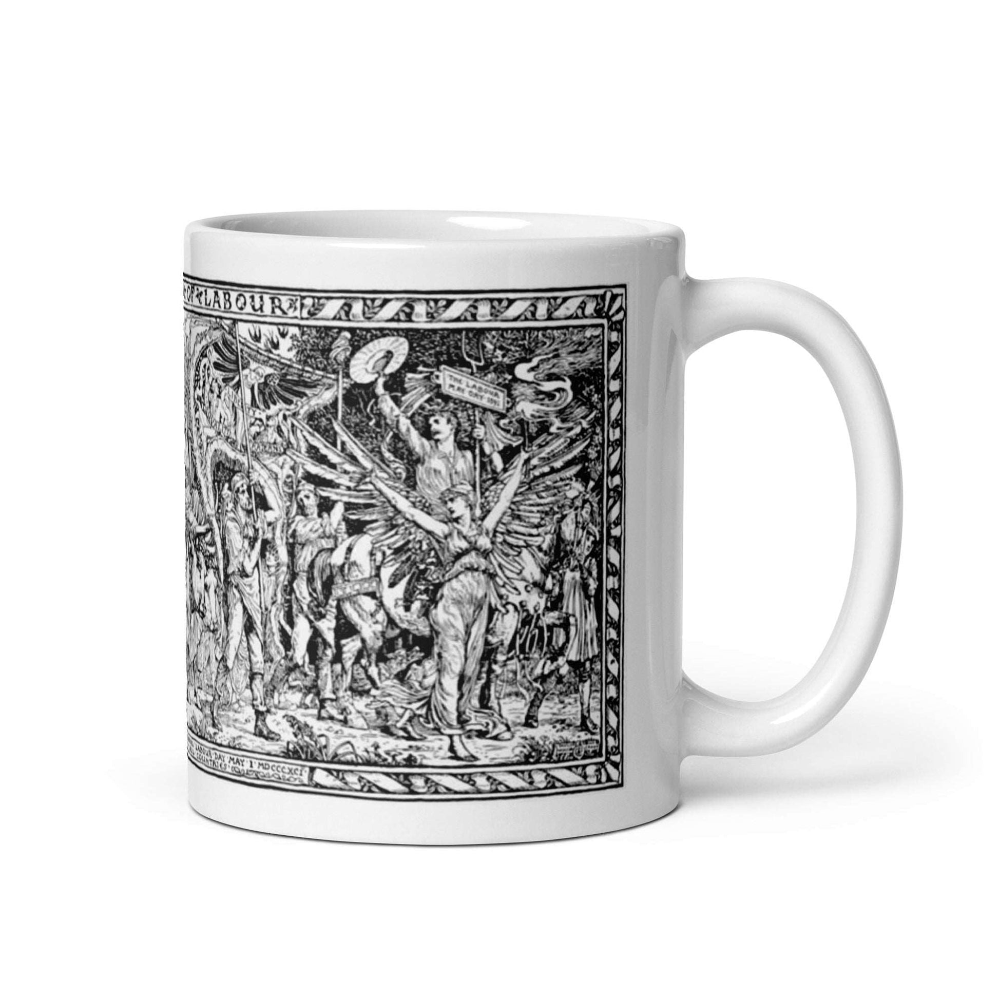 Walter Crane Triumph of Labour Mug - Propaganda Department