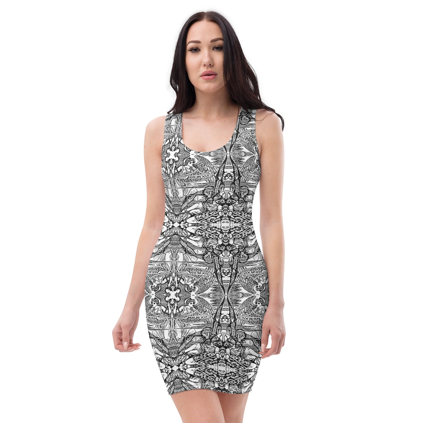 Vampire - Walter Crane Bodycon Dress - Propaganda Department