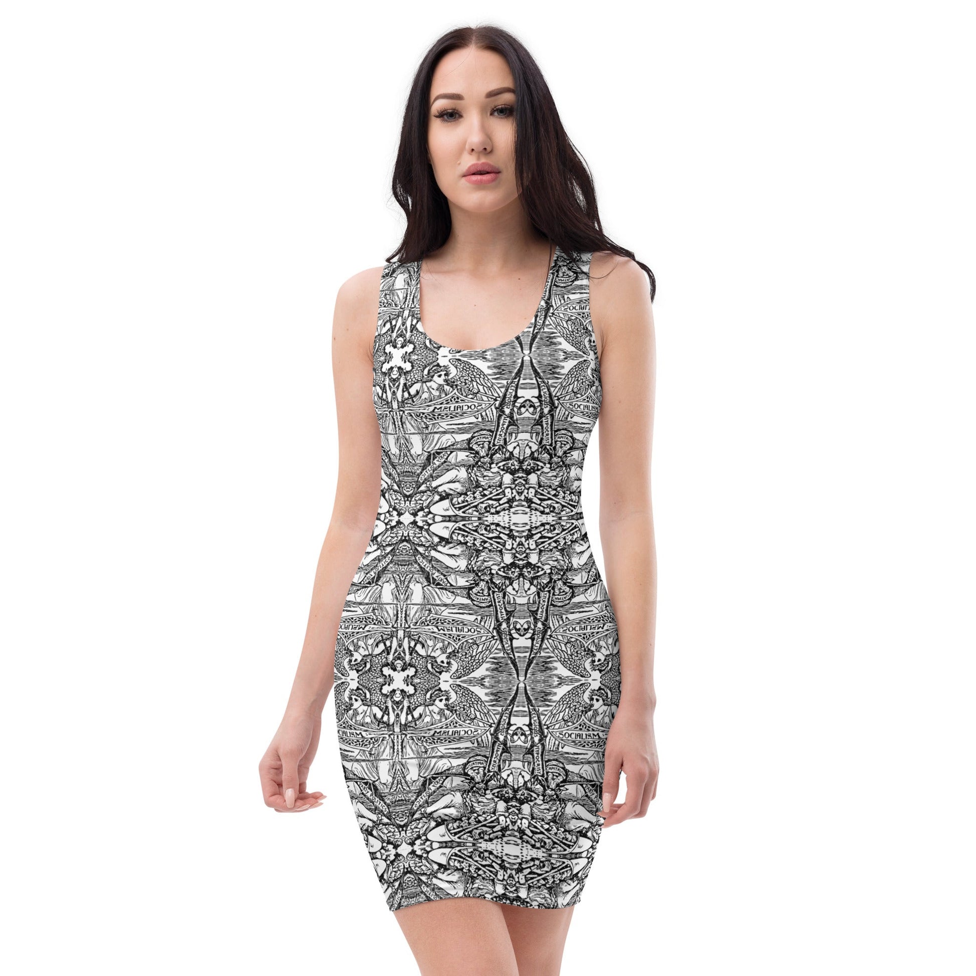 Vampire - Walter Crane Bodycon Dress - Propaganda Department