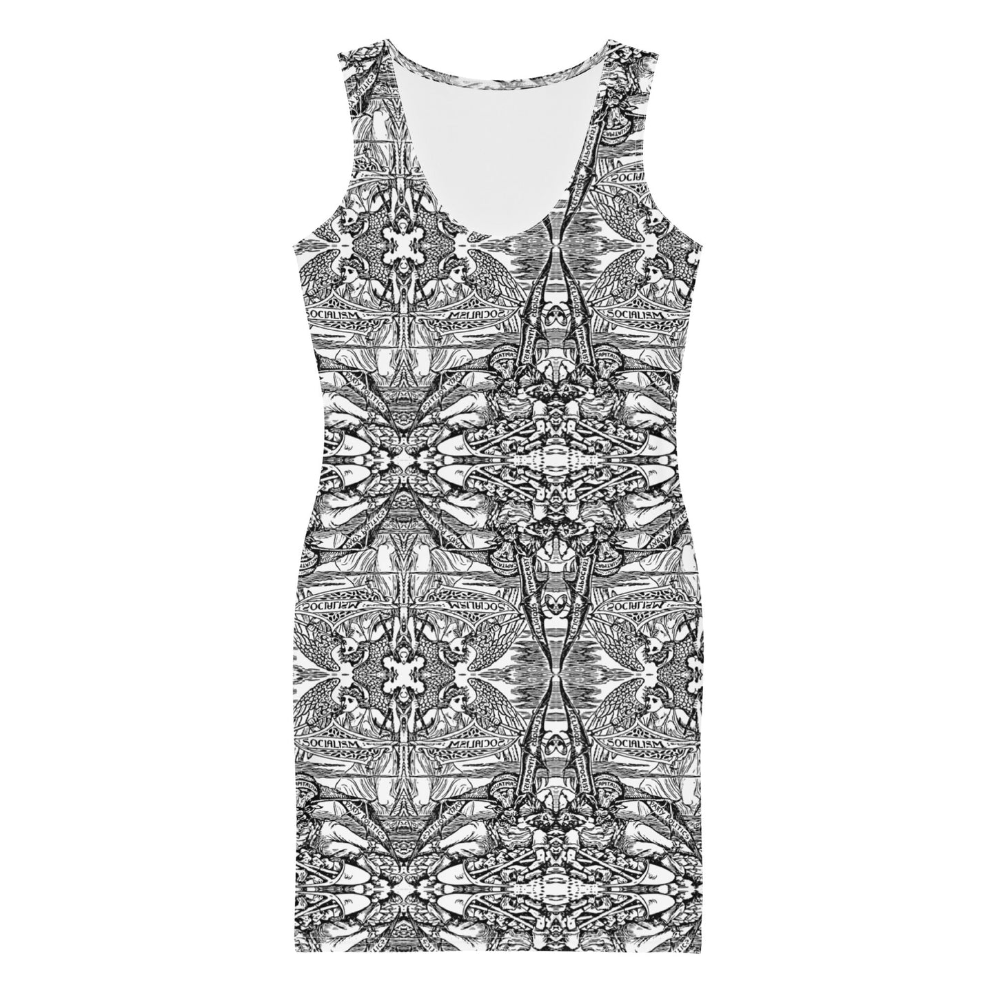 Vampire - Walter Crane Bodycon Dress - Propaganda Department