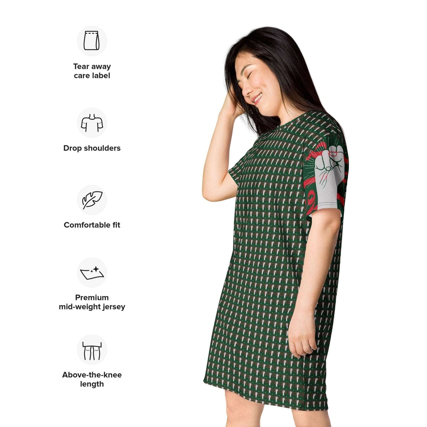 Woman Life Freedom - All-Over Print Dress - Souled Out World