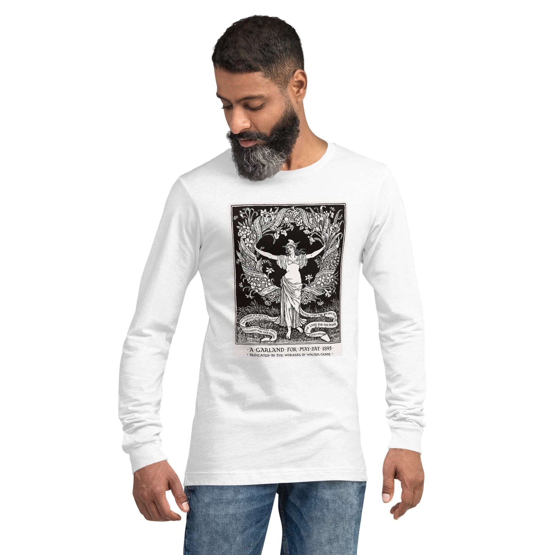Walter Crane Workers - Unisex Long Sleeve Tee - Propaganda Department