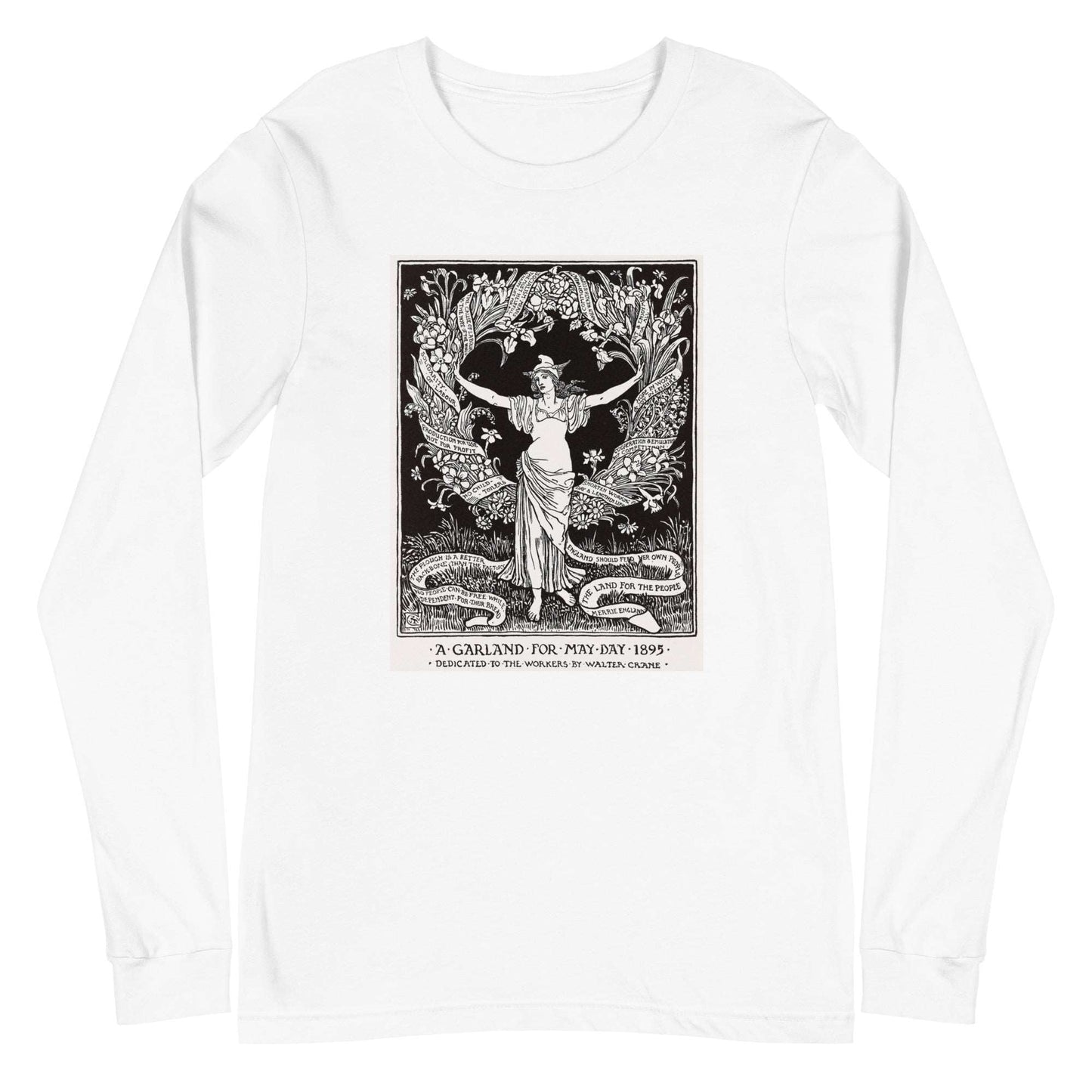 Walter Crane Workers - Unisex Long Sleeve Tee - Propaganda Department